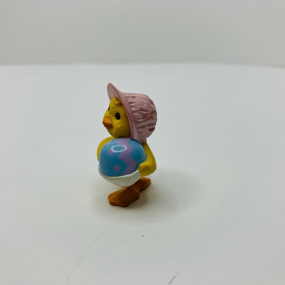 Hallmark Vintage Easter Merry Miniatures Duck Egg Spoon Spring Duckling 1992 - Picture 5 of 7